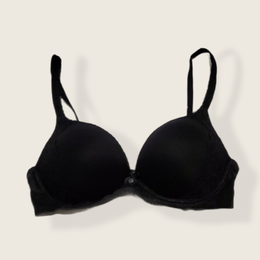 Victoria's Secret Black T-Shirt Bra